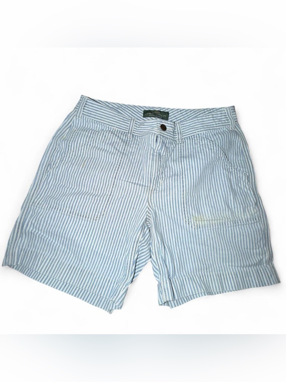 Ralph Lauren vintage striped cotton shorts size 10